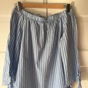 Off the shoulder blouse